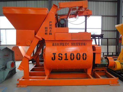 JS1000強制式混凝土攪拌機